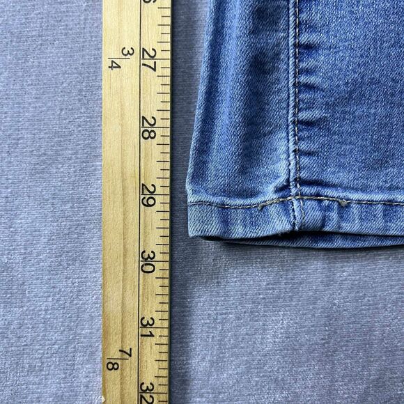 Jennifer Lopez Jeans Women 10 Skinny Mid Rise Light Wash Stretch Denim - Picture 6 of 8